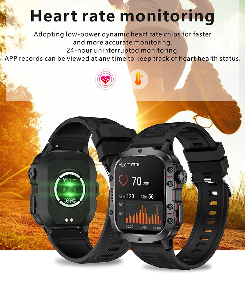 Bluetooth Call Ai Voice Sport Smartwatch For Android