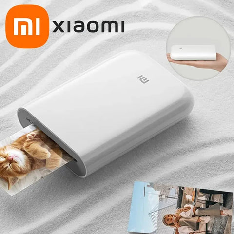 Portable Mini Xiaomi Pocket Photo Printer Wireless Bluetooth