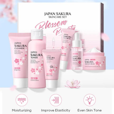 Sakura Skin Care Set Facial Cleanser