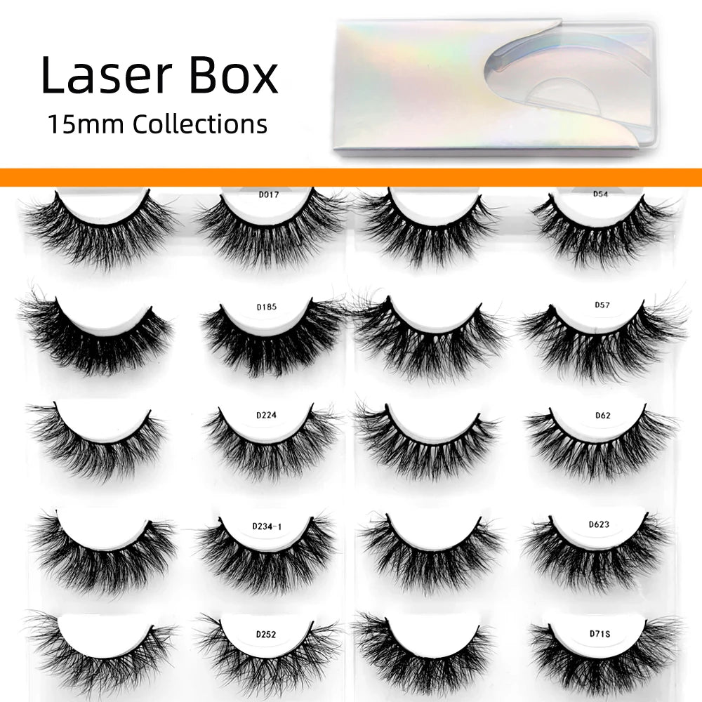 Natural 3D Faux Mink Eyelashes