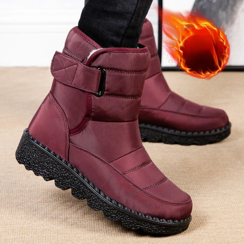 Waterproof Winter Snow Boots Platform Shoes for Women