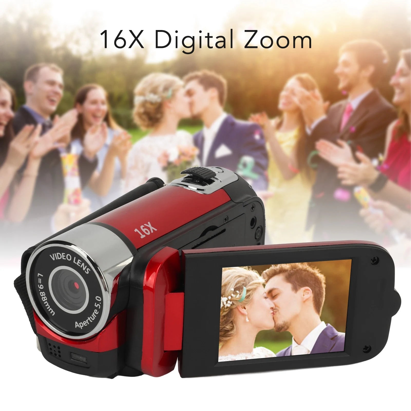 2.4 Inch HD Camera D90 1080P 16MP Digital Camera