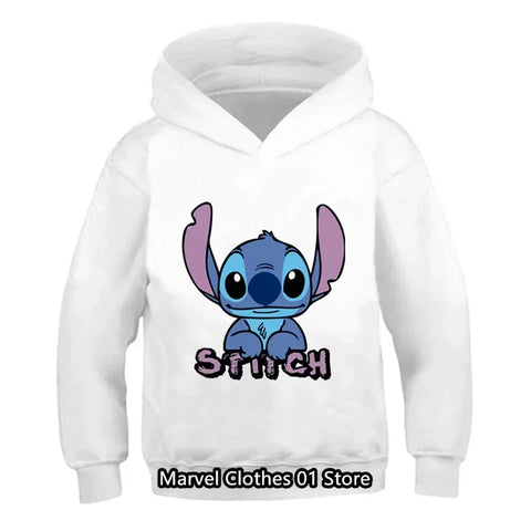 Children Hoodies Letter Cotton Kawaii Sweatshirt