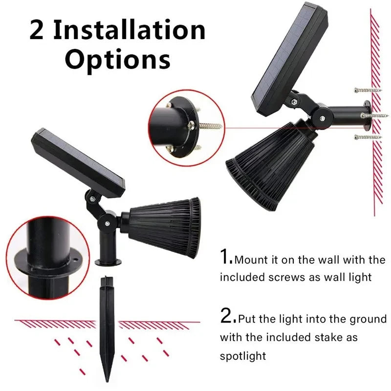 Waterproof Brightness Adjustable Spot Light