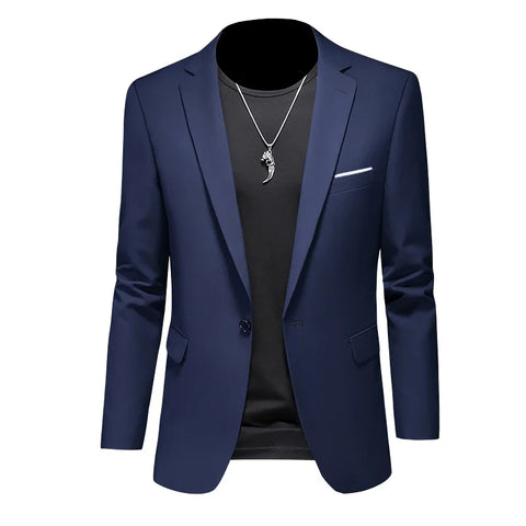 Casual Business Men's Blazer Groom Wedding Gown Blazers for Men