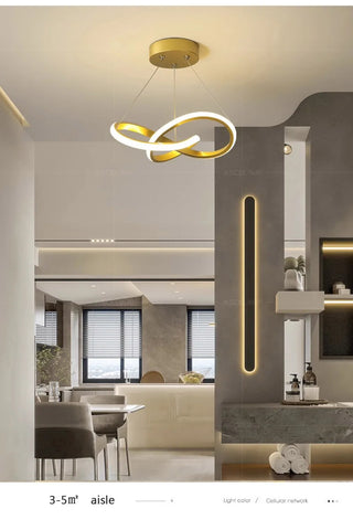 ceiling pendant chandelier Dining Room Lamp Creativity Simple dining room chandelier Nordic Modern Simple Dining Room Hotel Lamp