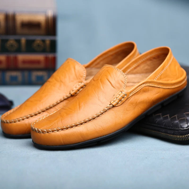 Italian Brand Leather Loafer Shoes Sneaker High-quality