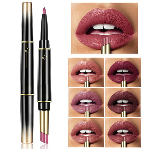 Double Ended Matte Lipstick Long Lasting