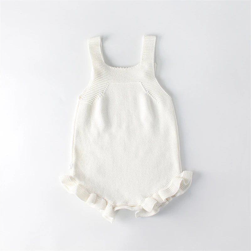 Newborn Baby Boys Girls Summer Rompers