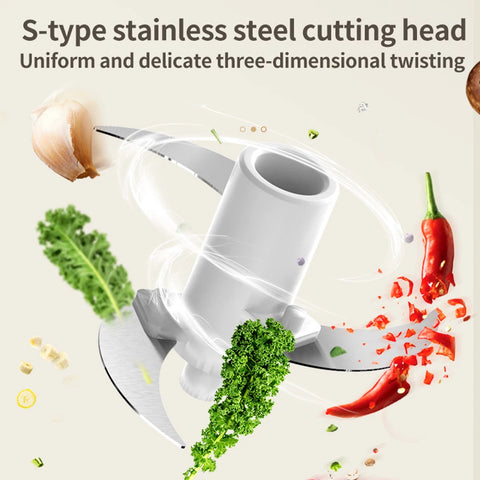 Multifunction Electric Garlic Beater 350ml Wirelessly Blender