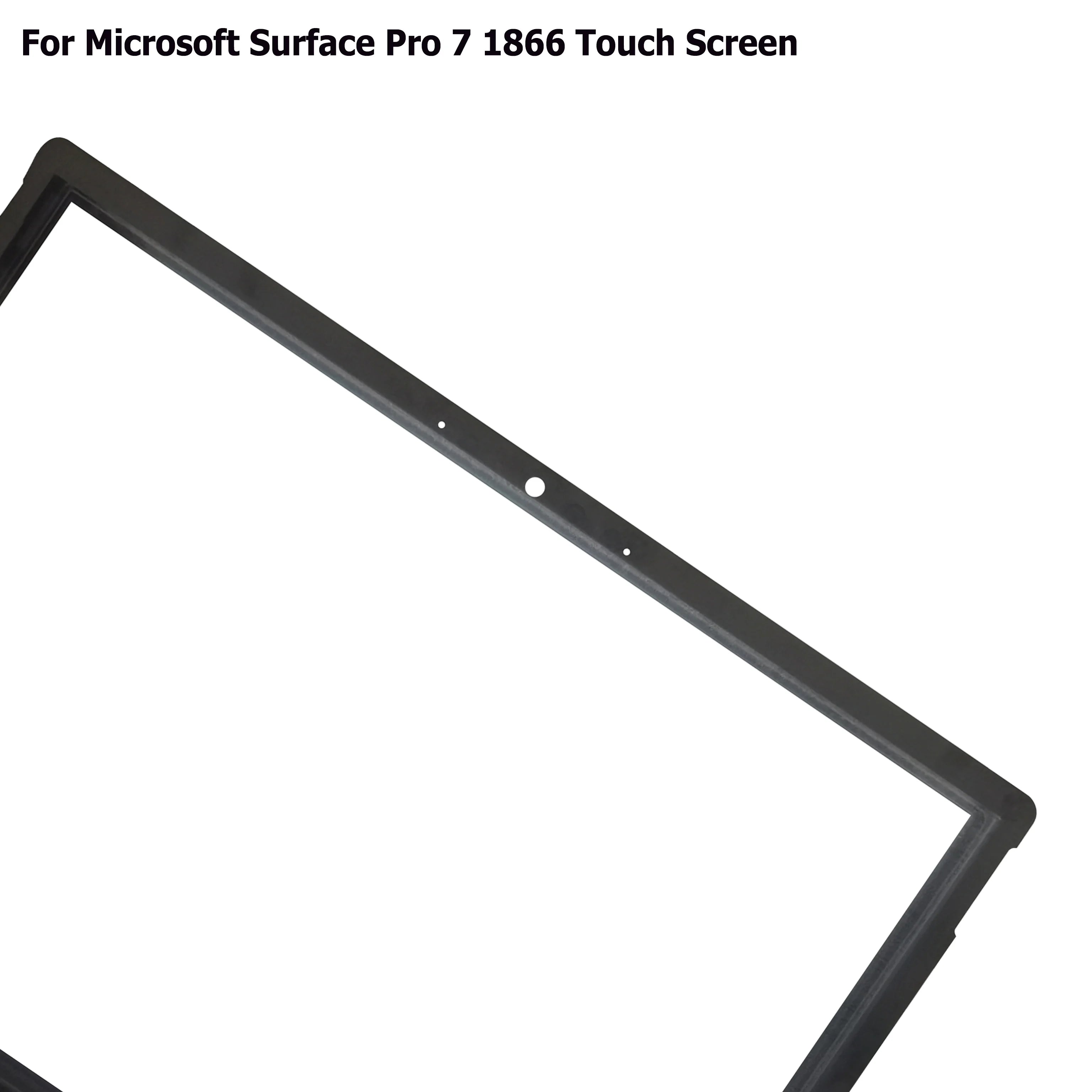 Pro7 Touch Screen With OCA For Microsoft Surface Pro 7 1866 Touch Screen Digitizer Outer Front Glass Replacement 100% Tested