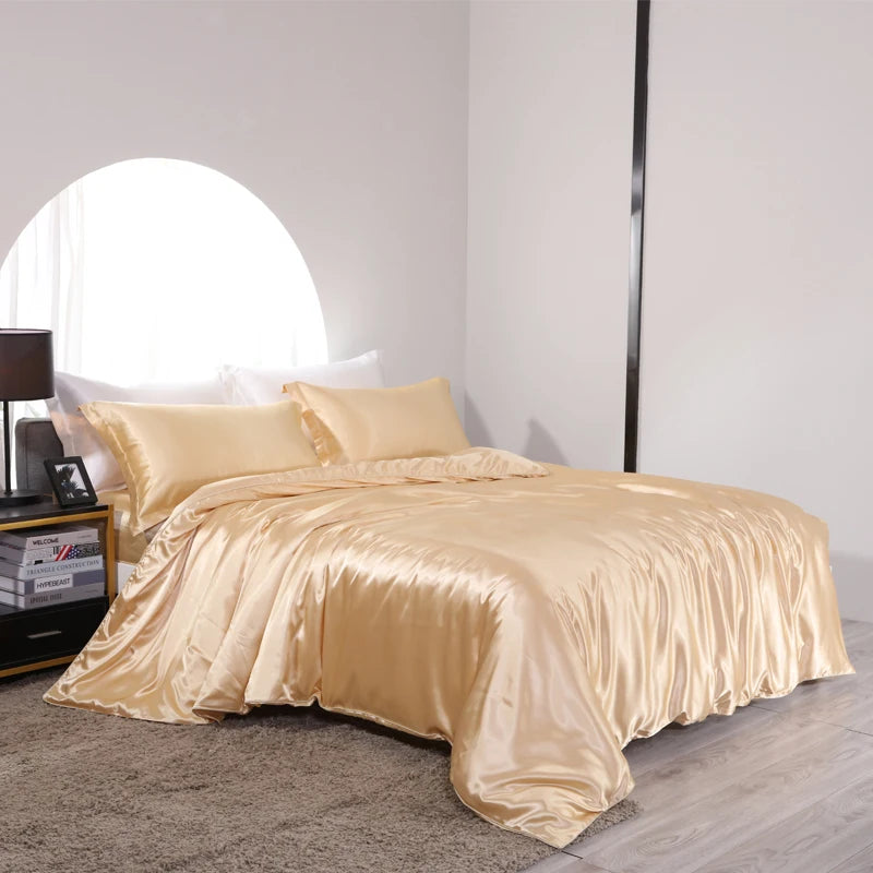 Blend Mulberry Silk Luxury Bedding Set