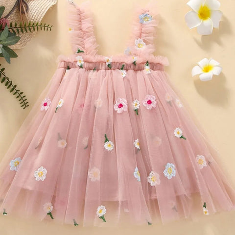 Baby Sundress Children Straps