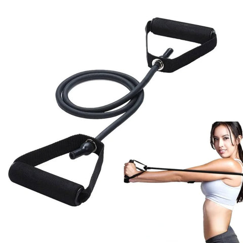 Fitness Exercise Tube Band for Home Workouts Strength Training