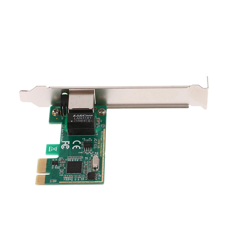 1000Mbps Gigabit Ethernet PCI Express PCI