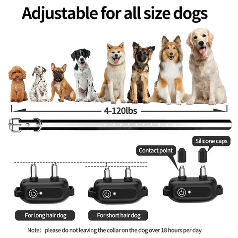 Dog Training Collar 1000M Remote Control IP67 Waterproof with 3 Training Modes Electric Shock Dog Training Dogs Accessories