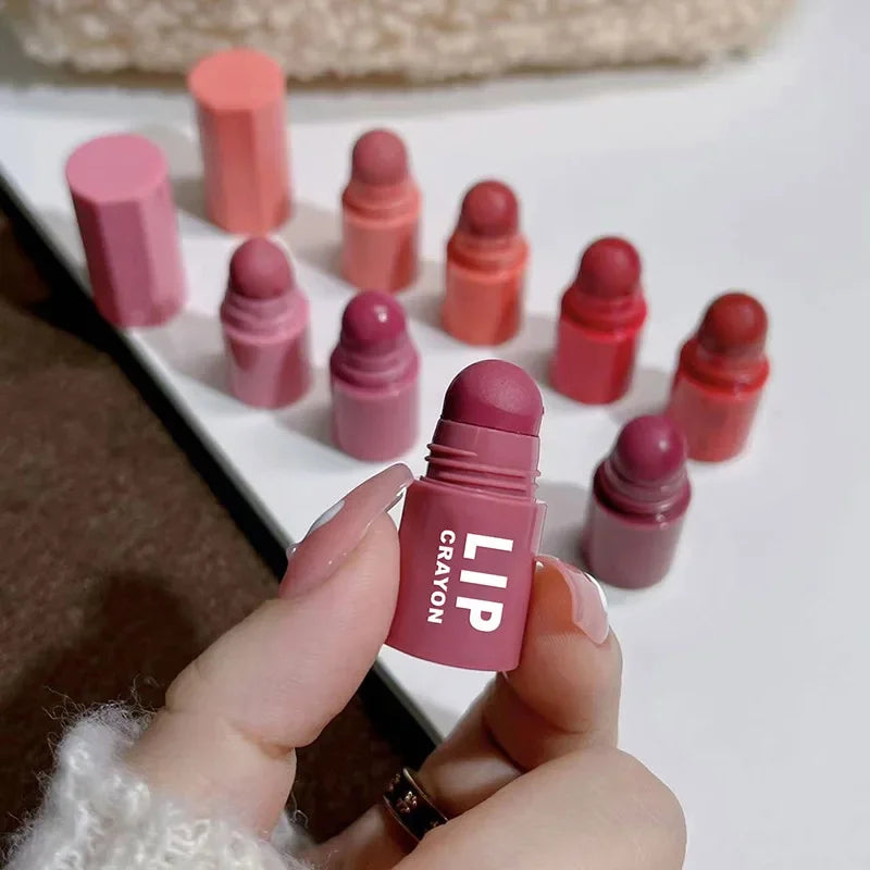 4 In 1 Velvet Rose Purple Matte Lipstick