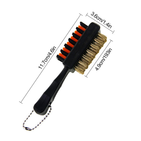 Golf Club Brush Groove Cleaner Dual Sided