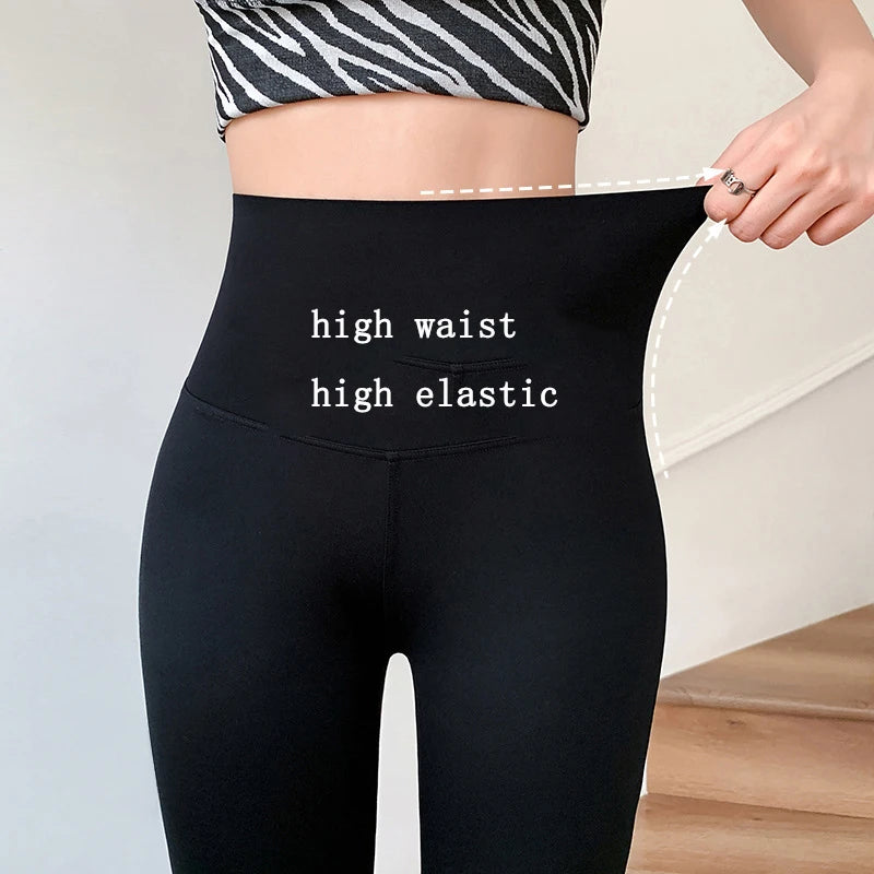 Women Flare Pants Skinny Leggings