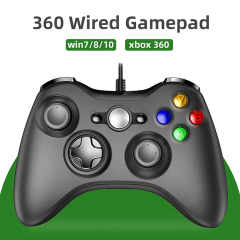 XBOX 360 wired gamepad supports