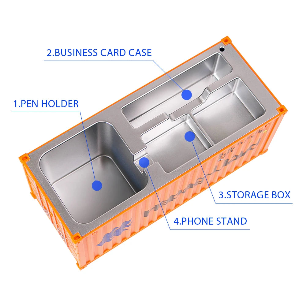 Shipping Container Pen Holder Mini Container