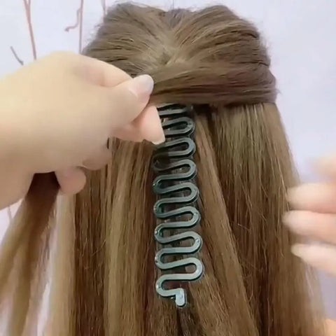 Hair Braiding Tools Fishtail Braid Tool, French Braid Tool for Hair