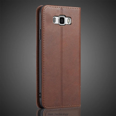 Leather Case for Samsung Galaxy J7