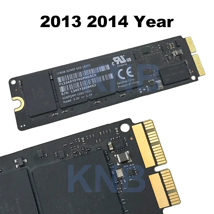 Original SSD Solid State Drive 128GB 256GB 512GB 1TB For Macbook Pro Retina A1398 A1425 A1502 2012 2013 2014 2015 Year