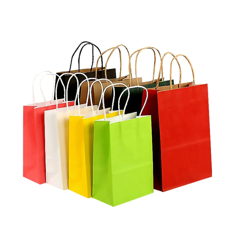 Kraft Paper Shopping Bag Valentine's Day Wedding Candy Gift Bag