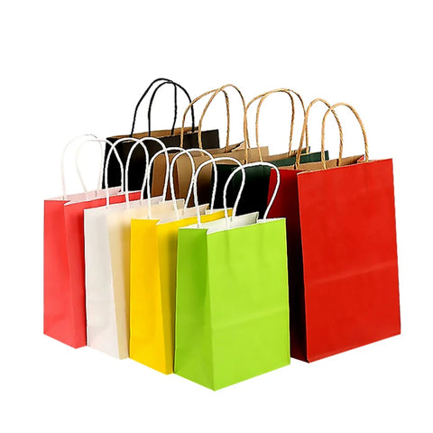 Kraft Paper Shopping Bag Valentine's Day Wedding Candy Gift Bag