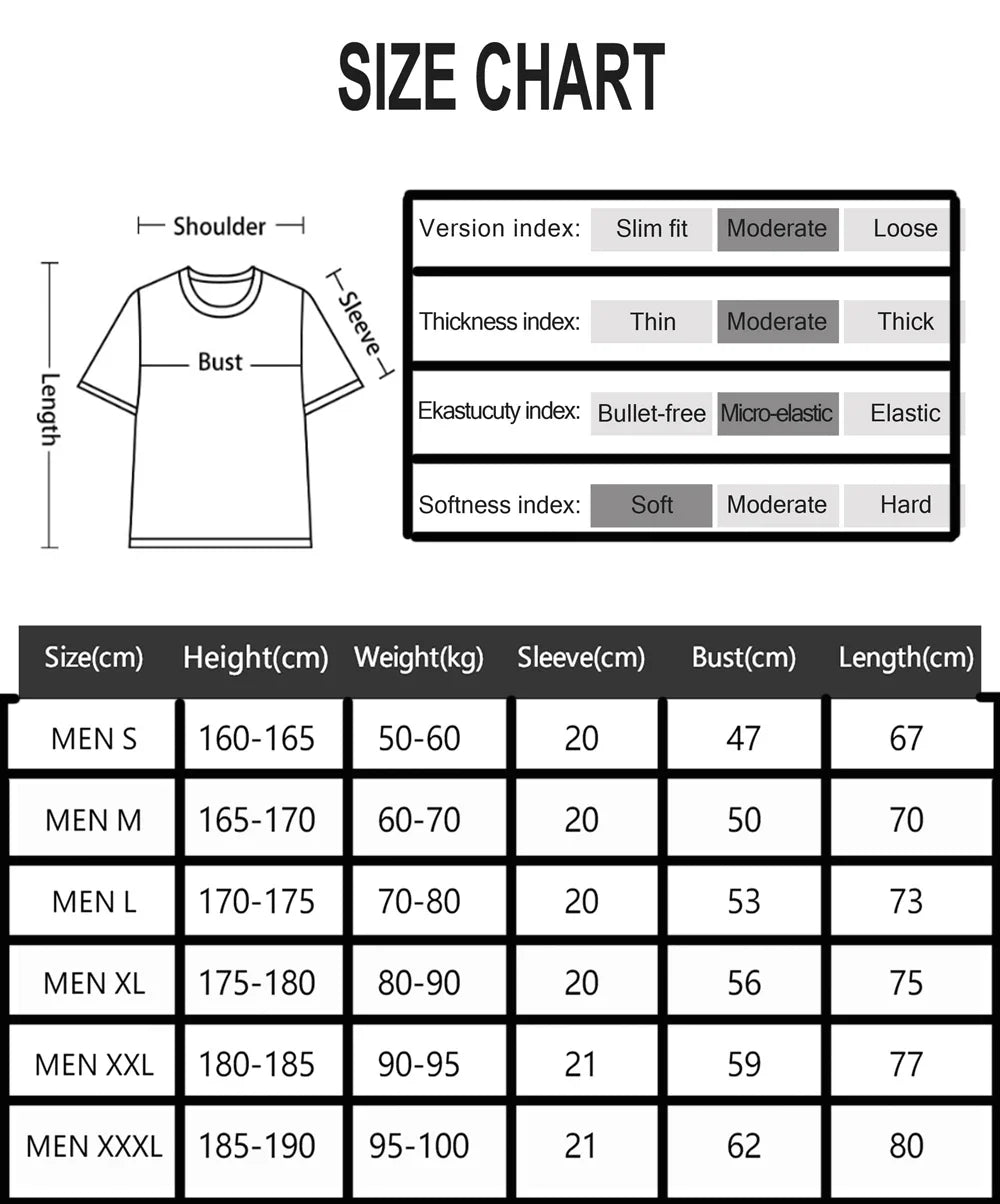 T shirts Comfort Breathe Clothing Streetwear Casual Hipster Hip Hop Otaku Tee