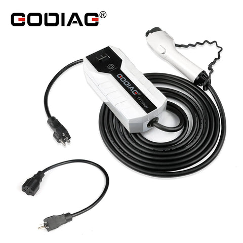 240V with 20ft Cable Portable J1772 EV Charger