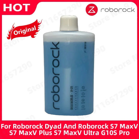 Original Floor liquid For Roborock Dyad And Roborock S7 MaxV S7 MaxV Plus S7 MaxV Ultra G10S Pro,99.9% Antibacterial Accessories