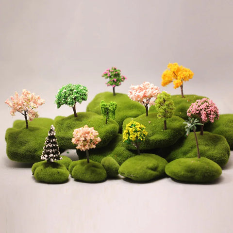 1/5 PC Mini Flowers Tree Model Artificial Plants