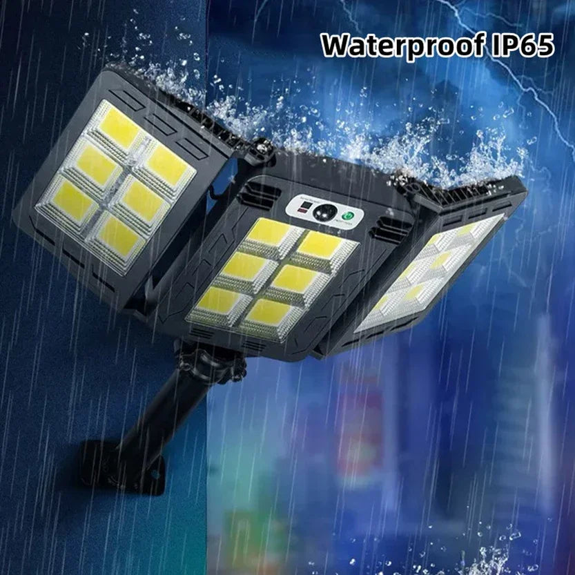 Powerful Solar Lights Outdoor For Lighting Garden Sunlight Decoration Wall Lamp Motion Sensor Waterproof LED Solar Street Light