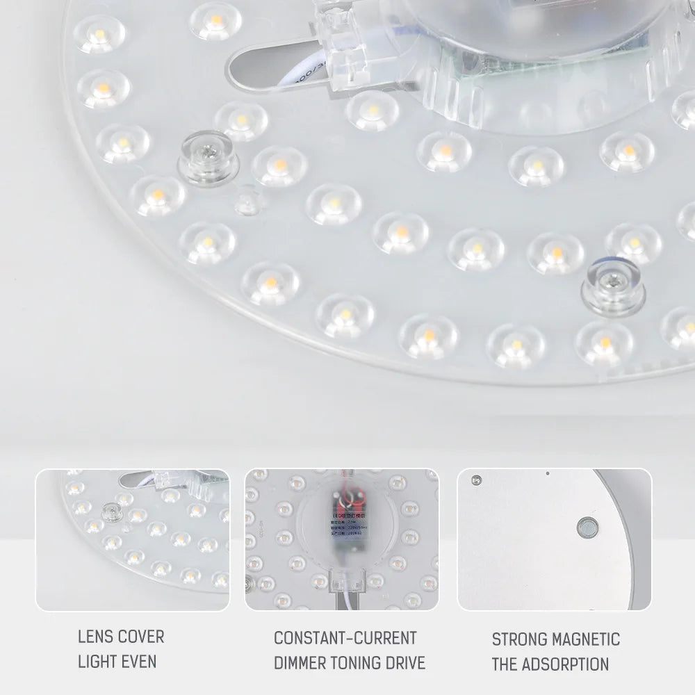 LED Ring PANEL Circle Light Round Ceiling board circular lamp