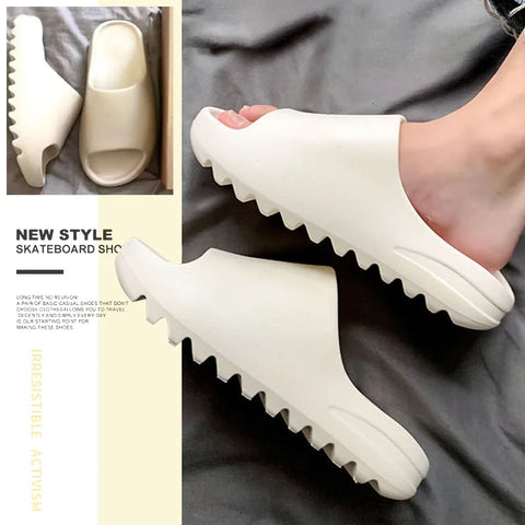 High Quality EVA Soft Thick Soled Slippers Women's Summer Fashion Wear Slippers Home Home Sandals Men's Beach Shoes