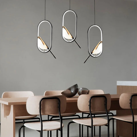 Bird LED Cord Pendant Lamps