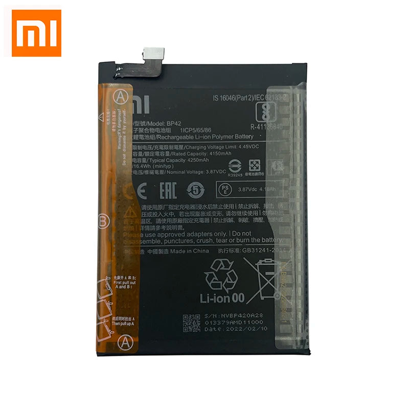 Phone Battery For Xiaomi Mi 11 Lite Mi11 11Lite Mobile Phone Replacement Batteries