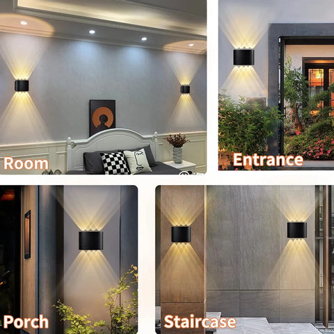 LED Wall Lamp Lighting Radar Motion Sensor