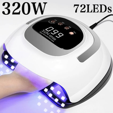 Touch Screen LED Nail Lamp For Curing All Gel Nail Polish  Professional Drying Lamp