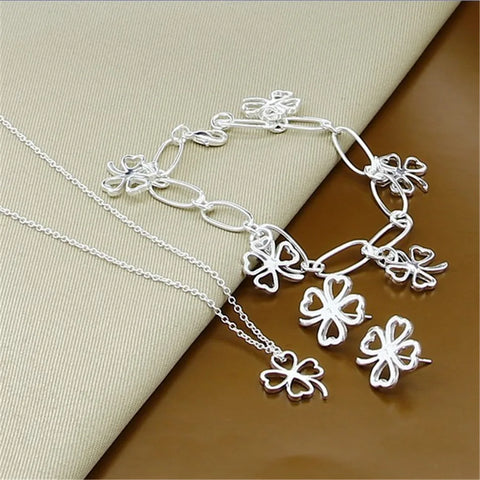 Chain Bracelet Necklace Sets For Women