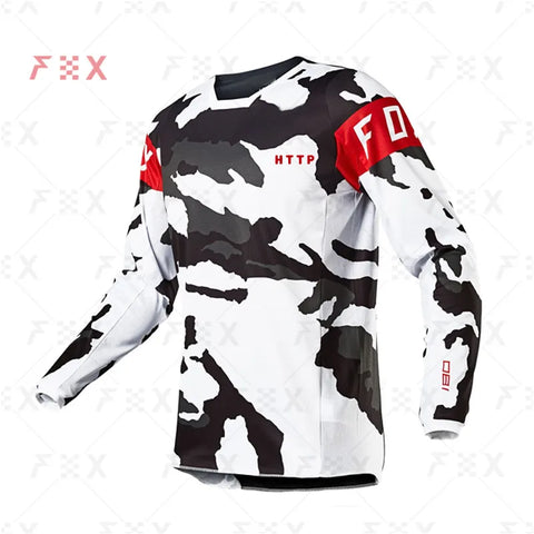 Enduro MTB Cycling Sleeve Cycling Jersey Downhill Shirt Camiseta Motocross T-shirt Mx Mountain Bike Clothing http Fox Mtb jersey