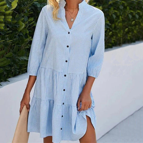 Fashion Casual Loose Elegant Vitality Female A-line Dress