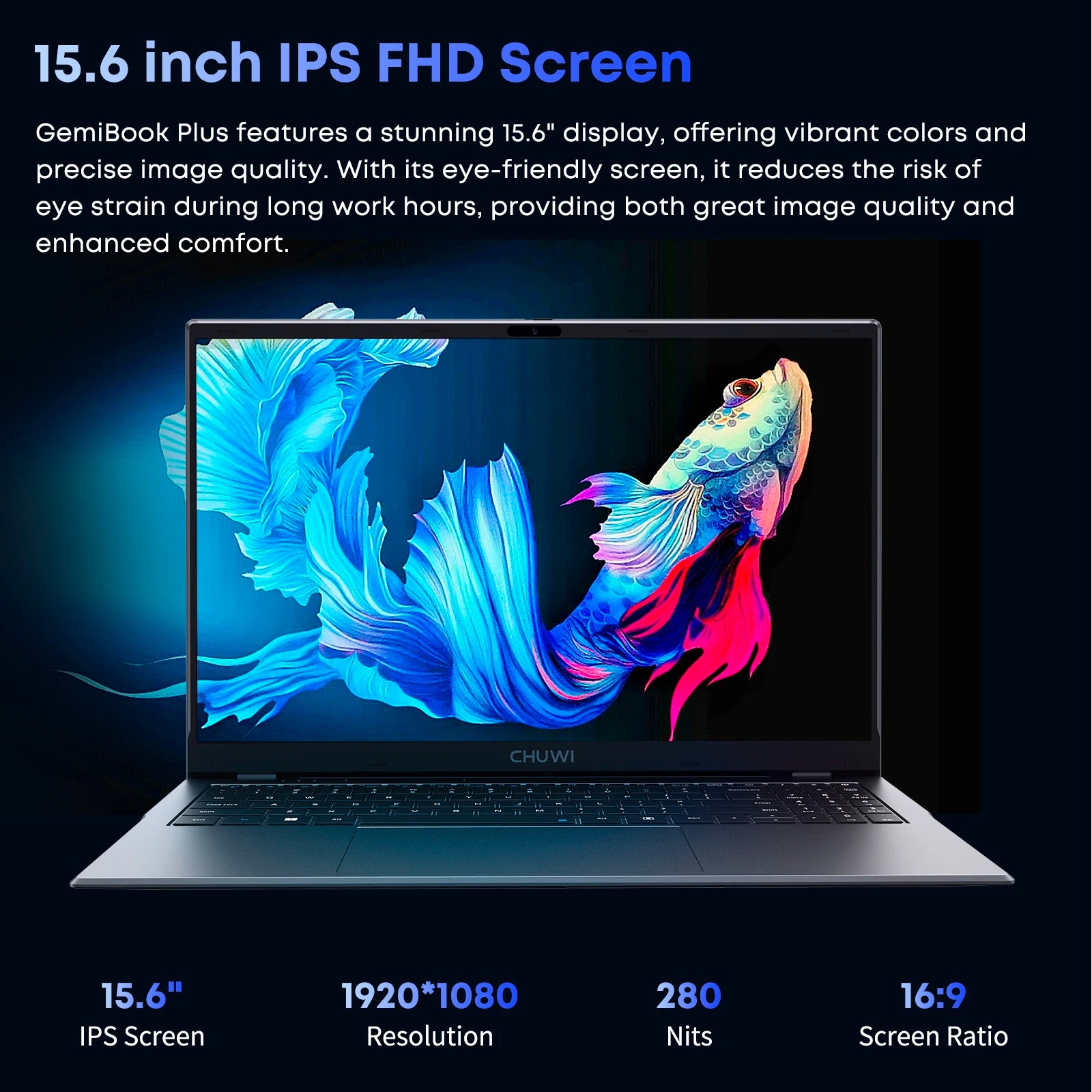 15.6'' FHD WiFi 6 Windows 11 Laptops