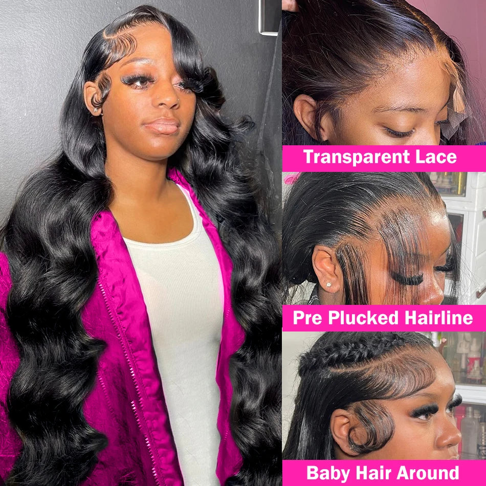 Wave Lace Front Human Hair Wigs For Black Women