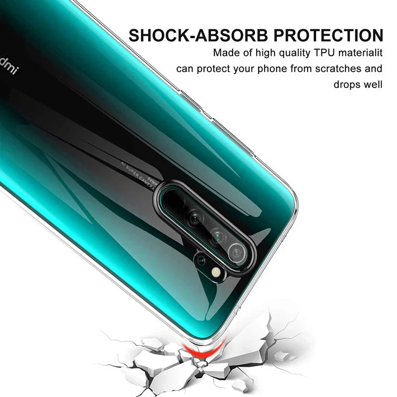 Clear Shockproof Phone Case for Xiaomi