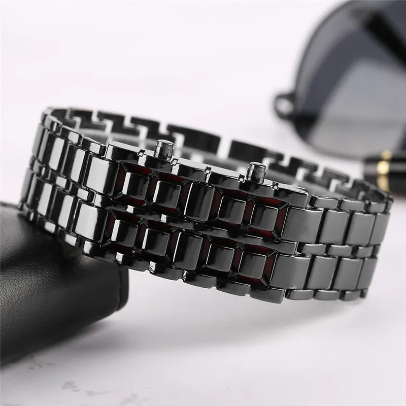 Led Waterproof Trendy Men's Watch