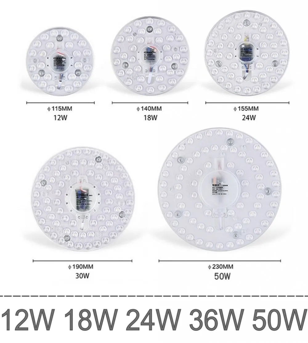 LED Ring PANEL Circle Light Round Ceiling board circular lamp