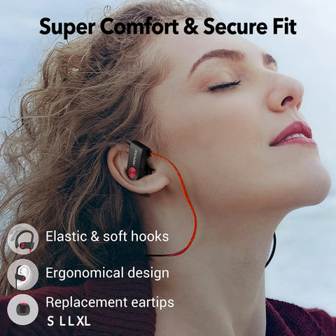 Waterproof Bluetooth Headphones V5.3